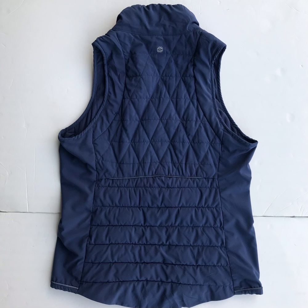 TANGERINE Quilted Design Sleeveless Outdoor Activewear Sleek Puffer Vest - Picture 3 of 8